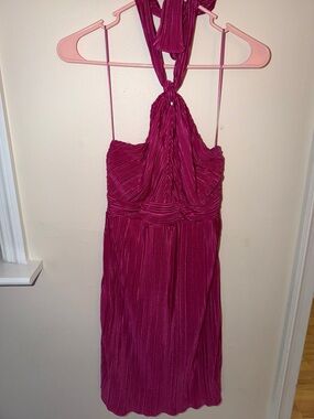 Women’s KIRIOUS Haulter Fuscia Dress